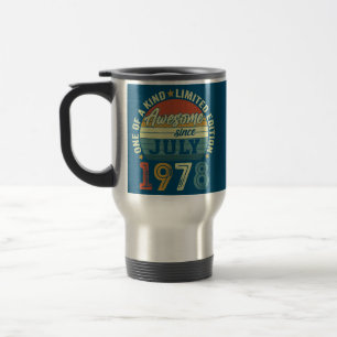Mug De Voyage Incroyable depuis juillet 1978 44 ans 44ème