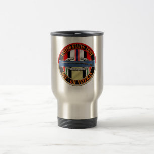 Mug De Voyage Infanterie de CIB de vétéran d'OEF OIF