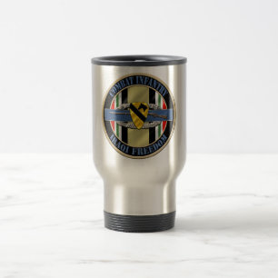 Mug De Voyage Infanterie OIF ęr CAV de combat