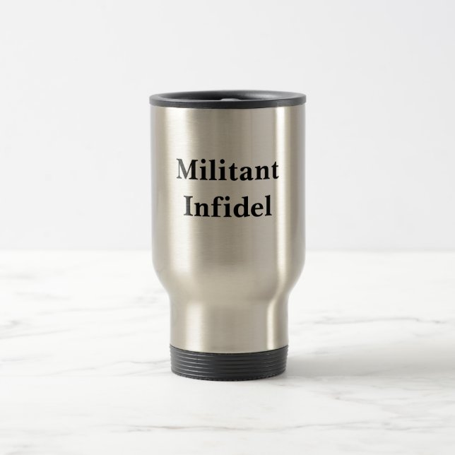 Mug De Voyage Infidèle militant (Centre)