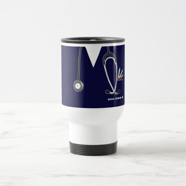 Mug De Voyage Infirmière créative (Centre)