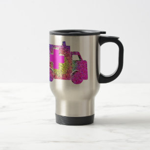 Mug De Voyage infirmière d'ambulance accentuée médecin urgentist