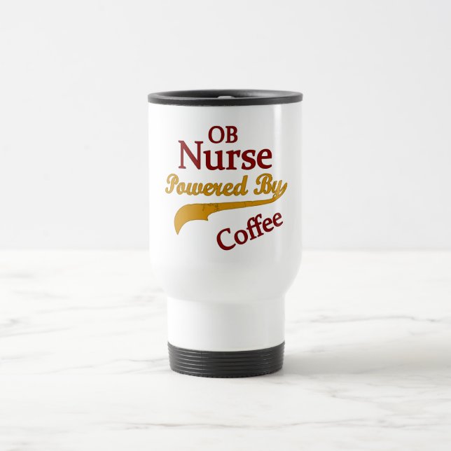 Mug De Voyage Infirmière d'OB actionnée par le café (Centre)