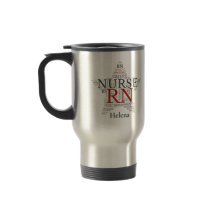 Infirmière inscrite Voyage personnalisé Mug