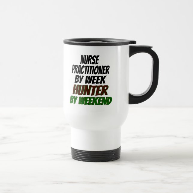Mug De Voyage Infirmière Praticien Chasseur (Droite)