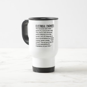 Mug De Voyage Ingénieur électrique