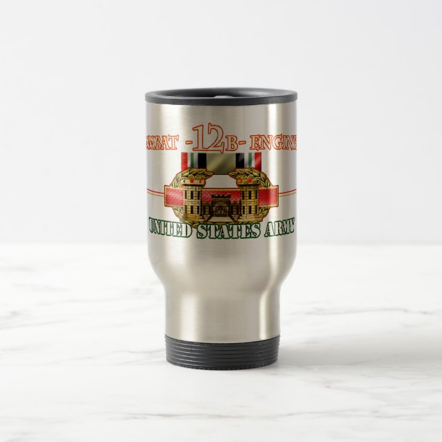 Mug De Voyage Ingénieur OIF du combat 12B (Centre)