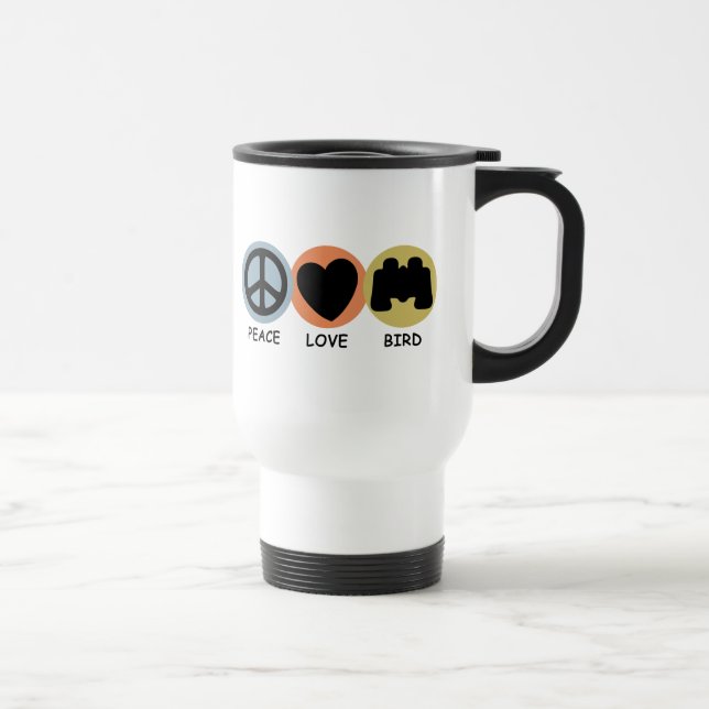 Mug De Voyage Inséparable de paix (Droite)