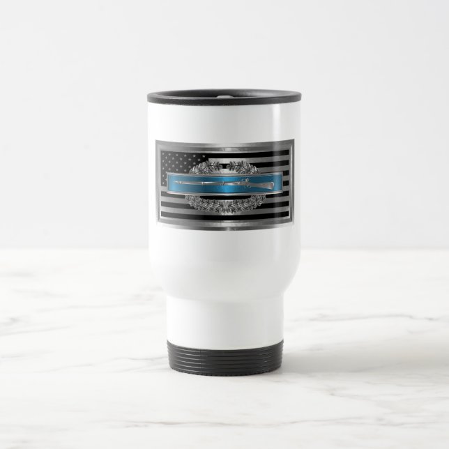 Mug De Voyage Insigne de l'Infanteur de combat de la BCEI (Centre)