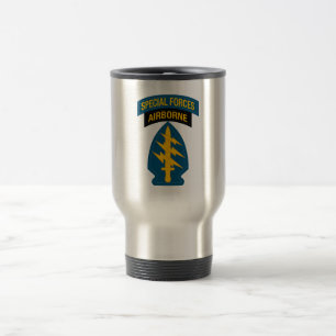 Mug De Voyage Insigne des forces spéciales - Onglet aéroporté