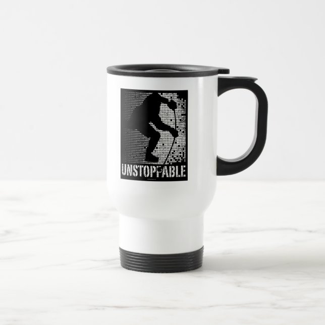 Mug De Voyage Instoppable (Hockey) (Droite)