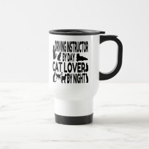 Mug De Voyage Instructeur de conduite Amoureux des chats
