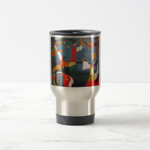 Mug De Voyage Intrigue amoureuse de Tasse-Hirondelle (Joan Miro)
