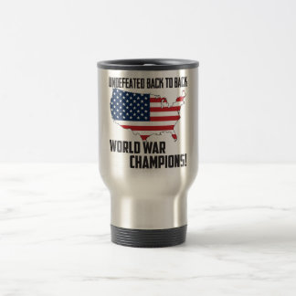 Mug De Voyage Invaincu de nouveau à la guerre mondiale arrière