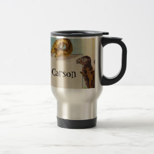 Mug De Voyage Isidore l'elfe et ses animaux Voyage Mug