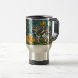 MUG DE VOYAGE JACK-O'-LANTERN PRINCE SUR SON UNICORN MAGIQUE PON