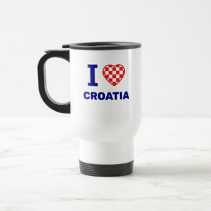 Mug De Voyage J'adore la Croatie
