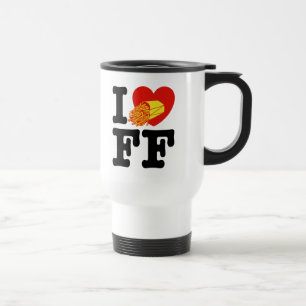 Mug De Voyage J'adore les frites françaises