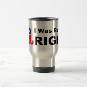 Mug De Voyage J'ai été élevé JUSTE