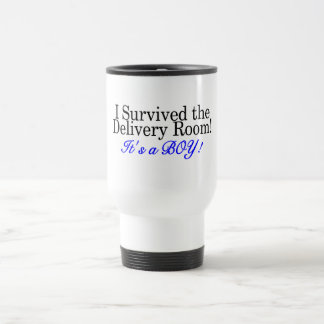 Mug De Voyage J'ai survécu à la salle d'accouchement sa un
