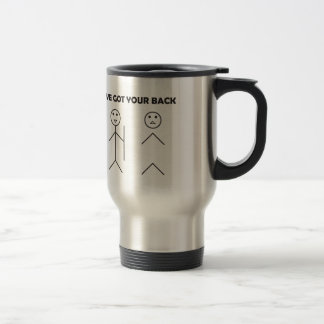 Mug De Voyage J'ai votre dos - chiffre de bâton