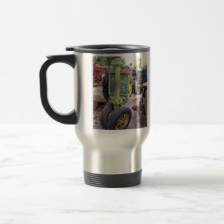 Mug De Voyage J'aime de vieux tracteurs verts