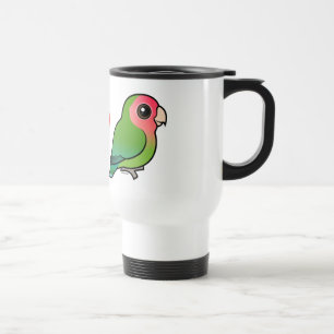 Mug De Voyage J'aime des perruches Pêche-faites face