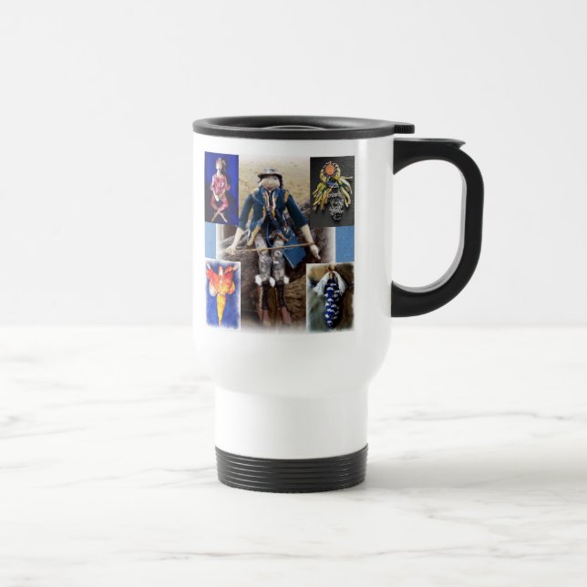Mug De Voyage J'aime des poupées (Droite)