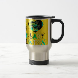 Mug De Voyage J'aime Hillary Clinton : Art d'expression graffiti
