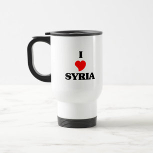 Mug De Voyage J'aime la Syrie
