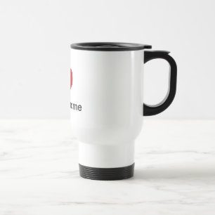 Mug De Voyage J'aime (le coeur)