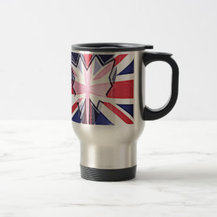 Mug De Voyage "J'aime le Royaume-Uni" Impression d'art