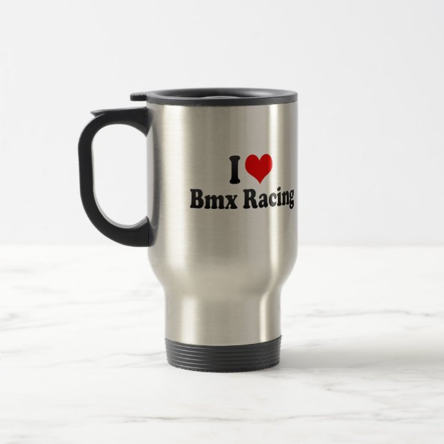Mug De Voyage J'aime l'emballage de Bmx (Gauche)
