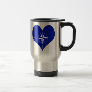 Mug De Voyage J'aime l'OTAN
