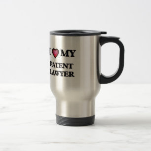 Mug De Voyage J'aime mon avocat en brevets