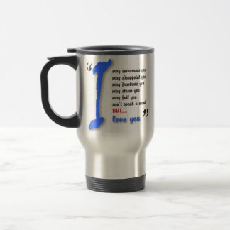 Mug De Voyage J'aime mon enfant avec l'autisme - concevez la