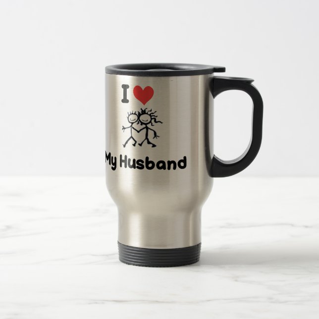 MUG DE VOYAGE J'AIME MON MARI (Droit)