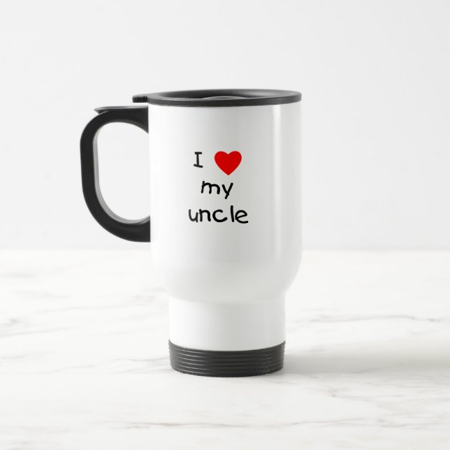 Mug De Voyage J'aime mon oncle (Gauche)