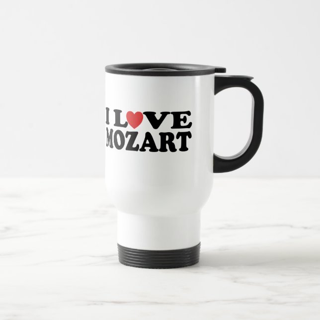 Mug De Voyage J'aime Mozart (Droite)