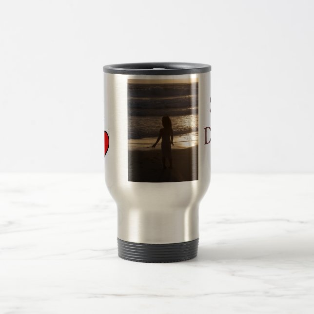 Mug De Voyage J'aime San Diego (Centre)