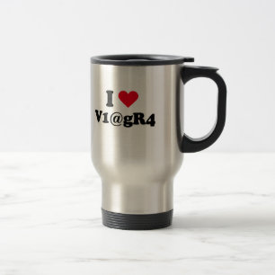Mug De Voyage J'aime viagra