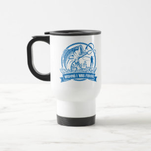Mug De Voyage J'Aimerais Pêcher