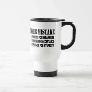 MUG DE VOYAGE JAMAIS ERREUR
