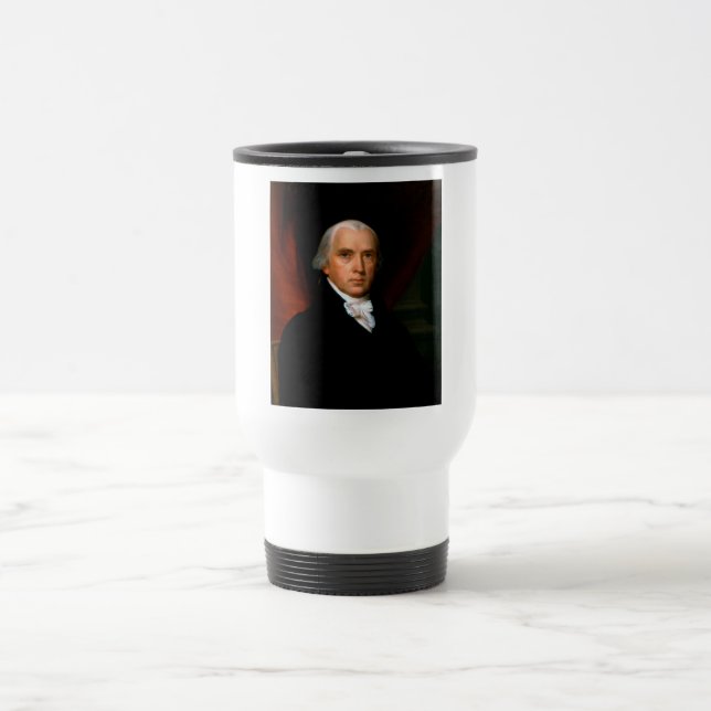 Mug De Voyage James Madison 4e Président : Amérique Coloniale (Centre)