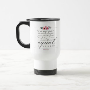 Mug De Voyage Jane Eyre - Comme Nous Sommes - Blanc