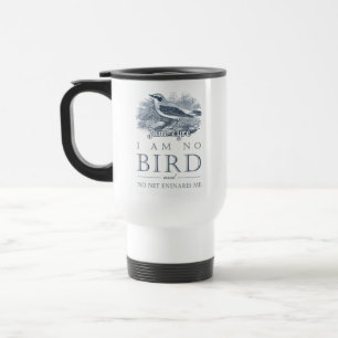 Mug De Voyage Jane Eyre - Je Ne Suis Pas Un Oiseau - Oiseau Vint