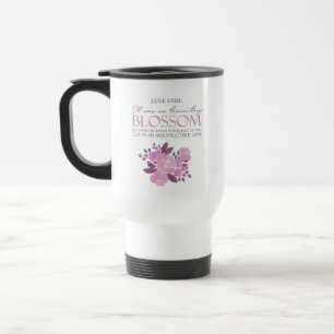 Mug De Voyage Jane Eyre - Pas de fleurs transitaires - Roses ros