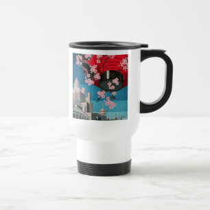 Mug De Voyage Japon Tokyo Vintage Japonais affiche de voyage