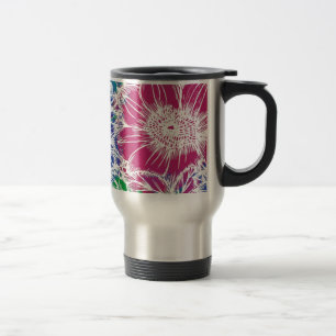 Mug De Voyage Jardin à fleurs tropicales
