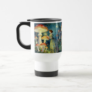 Mug De Voyage Jardin de champignons géants lumineux